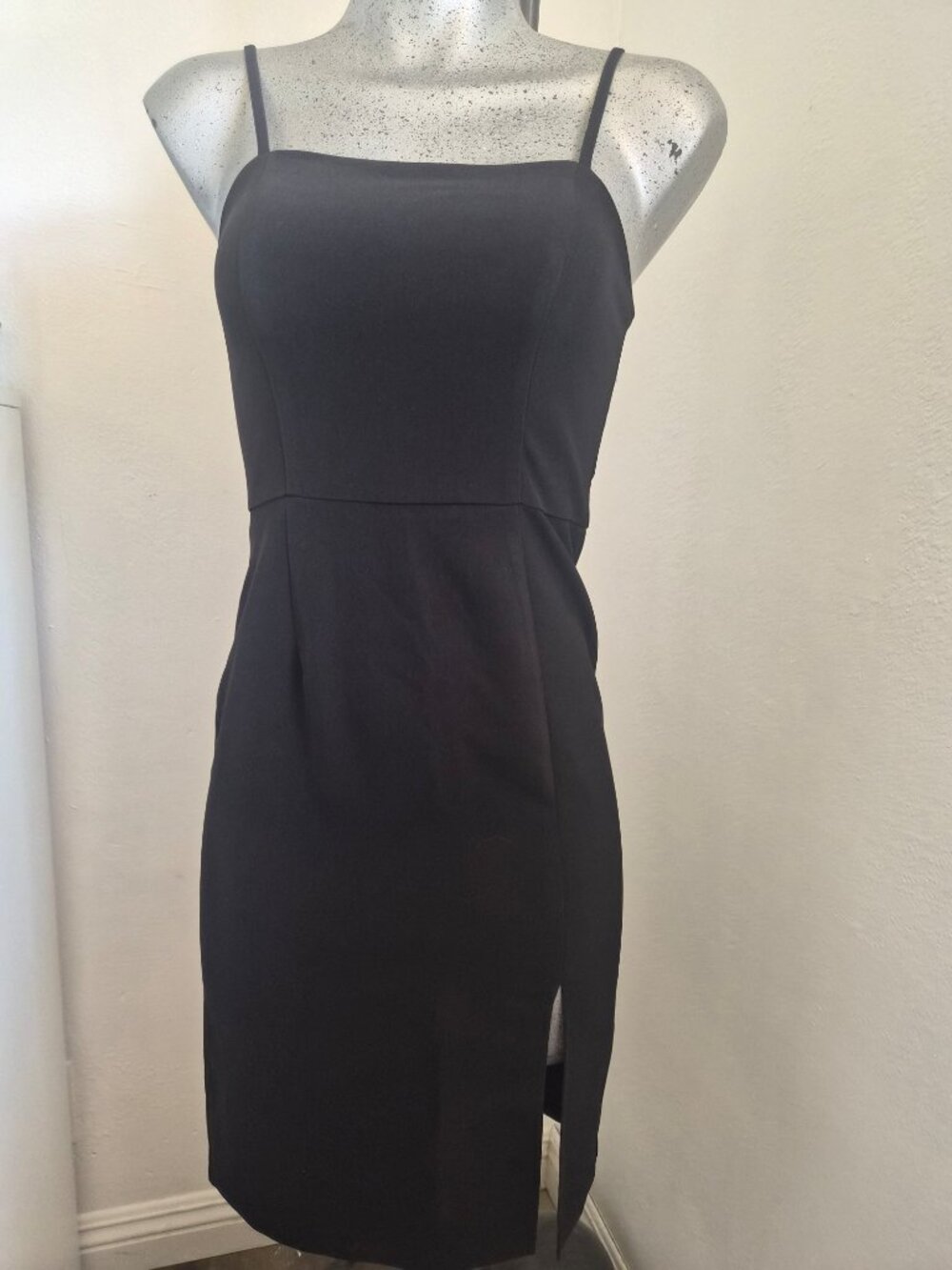Nine West strappy side slit dress